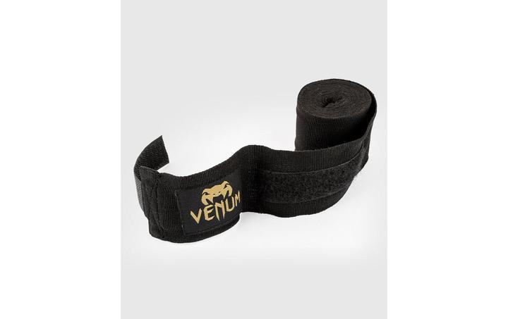 Immagine prodotto Venum Avvolgimenti per pugilato a contatto - 2,5 m - Nero/oro (Taglia unica)
