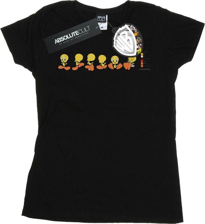 Immagine prodotto Looney Tunes Tweety Pie Colour Code Maglietta Donna (M)