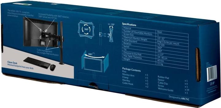 Produktbild Arctic Z1 Basic (Tisch, 38")