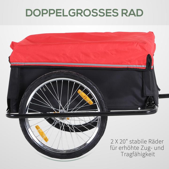 Produktbild Homcom Fahrradanhänger