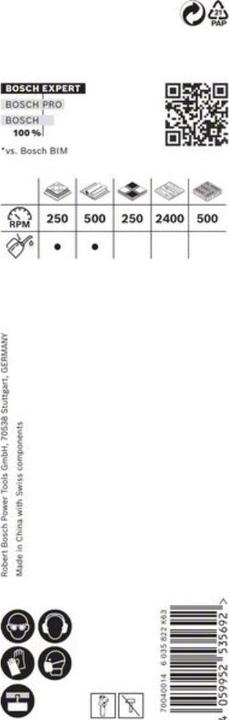 Produktbild Bosch Professional Zubehör EXPERT Tough Material Lochsäge, 35 x 60 mm (3.5 Zentimeter)