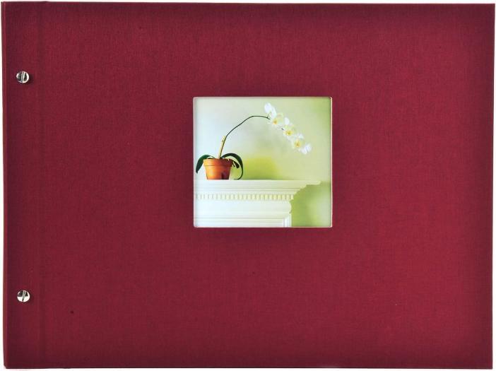 Actual product image Goldbuch Bella Vista bord. 39x31 screw album 40 white pages (39 x 31 cm)
