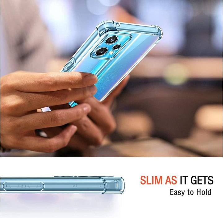 Actual product image Screenguard OnePlus North CE 2 Lite 5G Case Crystal Soft Airbag Bumper (OnePlus North CE 2 Lite 5G)
