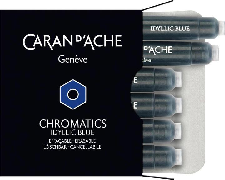 Caran d'Ache Chromatics Tintenpatronen (Füllertinte, Blau)