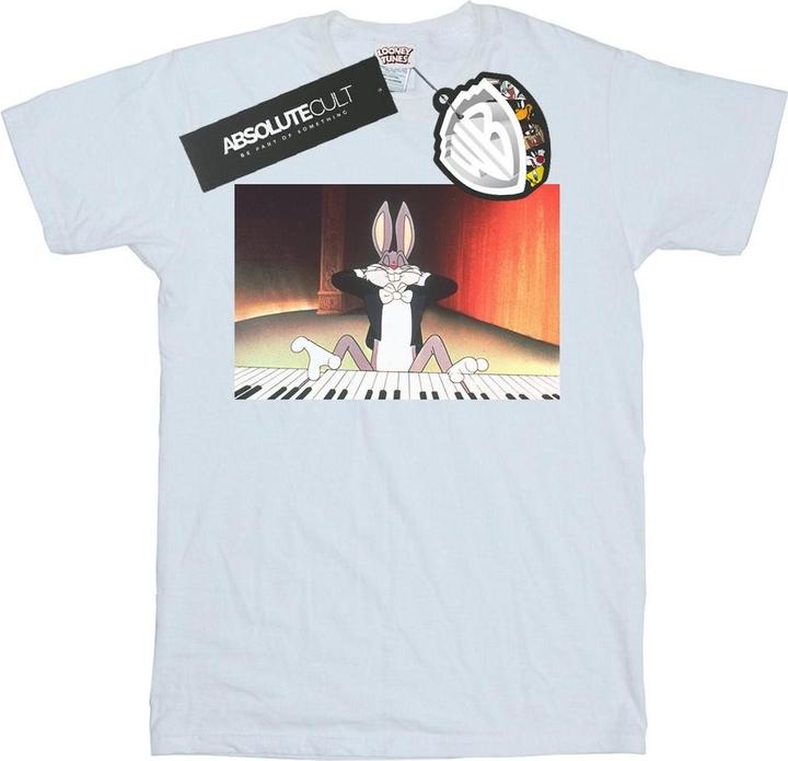 Produktbild Looney Tunes Bugs Bunny Playing Piano TShirt (XL)