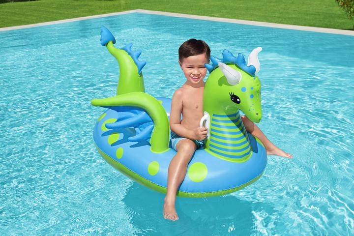 Productafbeelding Bestway Opblaasbaar figuur fantasie draak ride-on