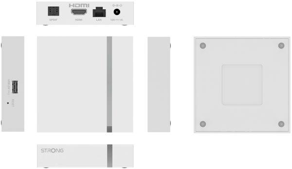Image du produit Strong LEAP-S3+ V2 Boîtier UHD 4K (16 Go, Android 11)