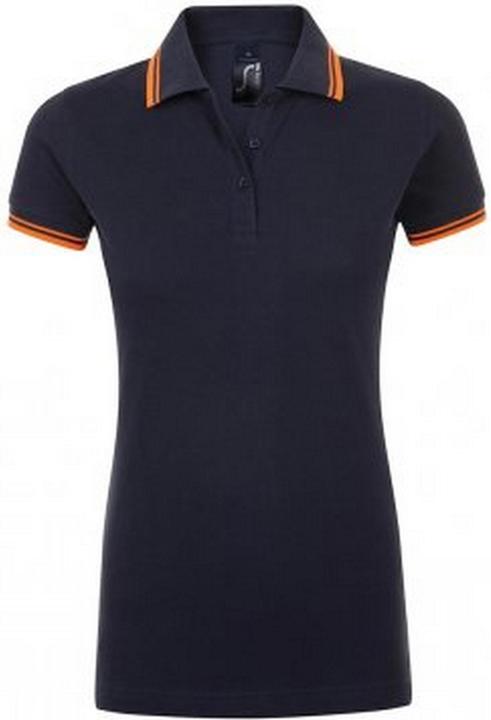 Blu marino, Arancione neon