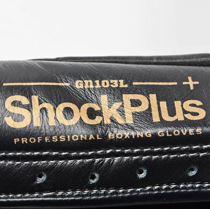 Image du produit Leone Gants de boxe Shock Plus GN102L Noir (8 OZ, 6)