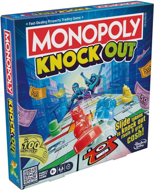 Productafbeelding Hasbro Monopoly - Knock-out (Engels)