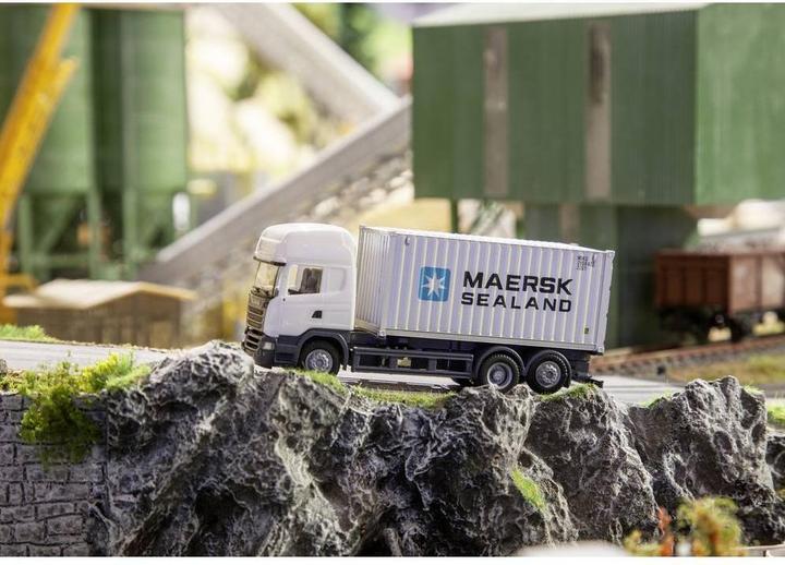 Produktbild Faller LKW Scania R 13 TL Seecontainer (HERPA)