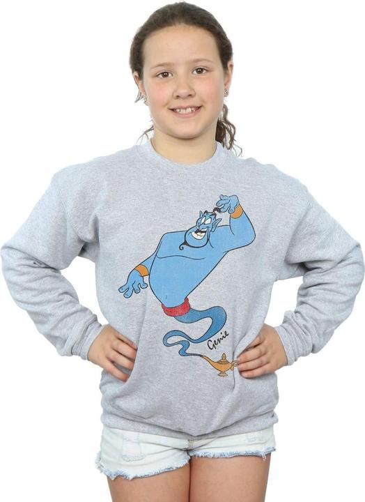 Actual product image Disney Girls Aladdin Classic Genie Sweatshirt (128)