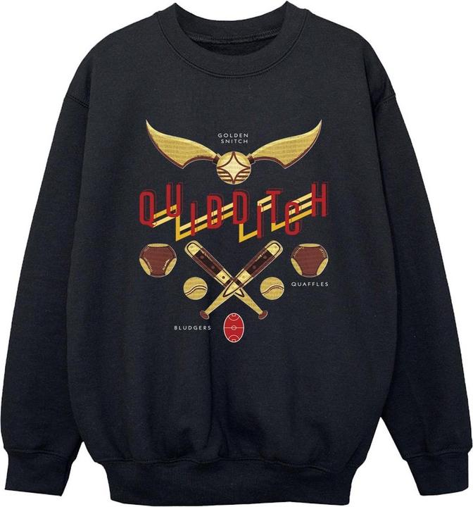 Immagine prodotto Quidditch Golden Snitch Felpa Ragazzi (152, 158)