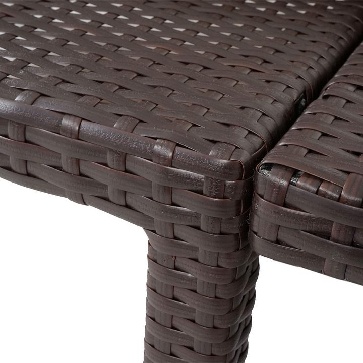 Actual product image JOHN316 Rattan Liegestuhl (198 cm)