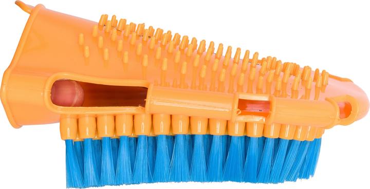 Actual product image Imperial Riding Grooming glove with brush and massage side