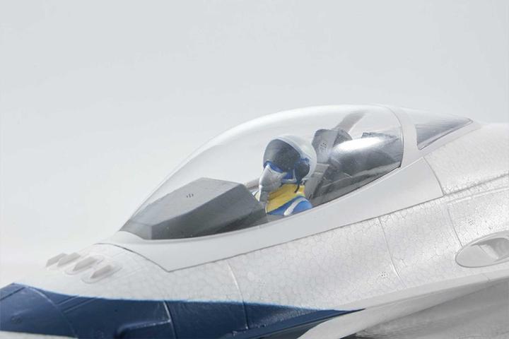 Immagine prodotto FMS F16 Blue Thunder EDF 64 PNP - 71 cm (Jet)