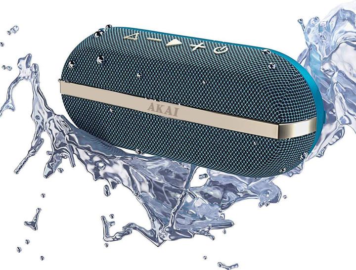Produktbild Akai Professional PRZENOŚNY Lautsprecher BT AKAI ABTSW-30R wasserdicht (12 h, Akkubetrieb)