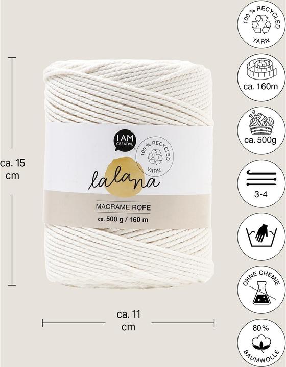 Immagine prodotto Lalana Macrame (160 m)