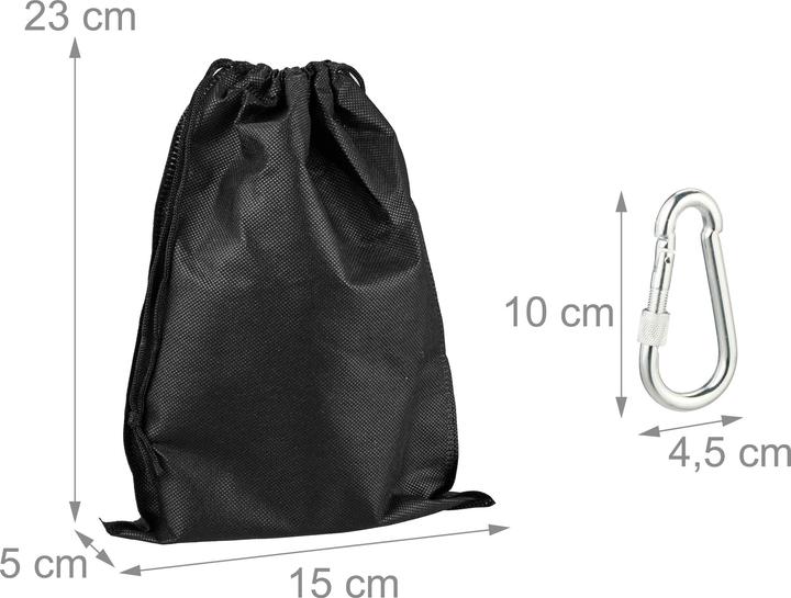 Actual product image Relaxdays Hammock suspension set