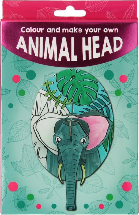 Actual product image Wins Holland Craft Set 3D Animal Head - Elephant