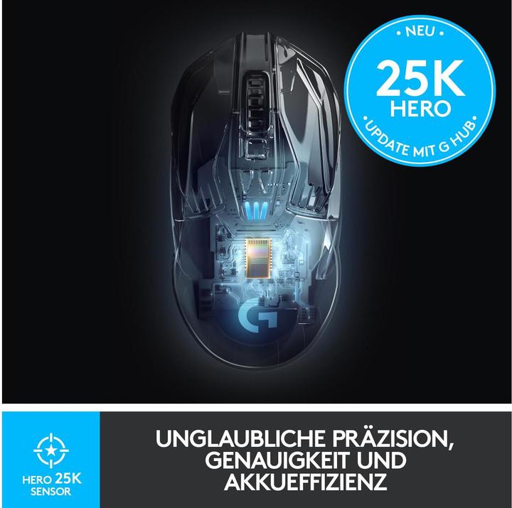 Actual product image Logitech G 903 Lightspeed (Cable, Wireless)