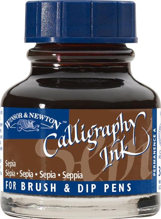 Winsor & Newton Inchiostro Calligrafia Inchiostro seppia (Calamaio, Marrone)