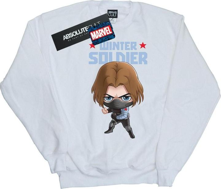 Immagine prodotto Winter Soldier Bucky Toon Felpa Donna (XXL)