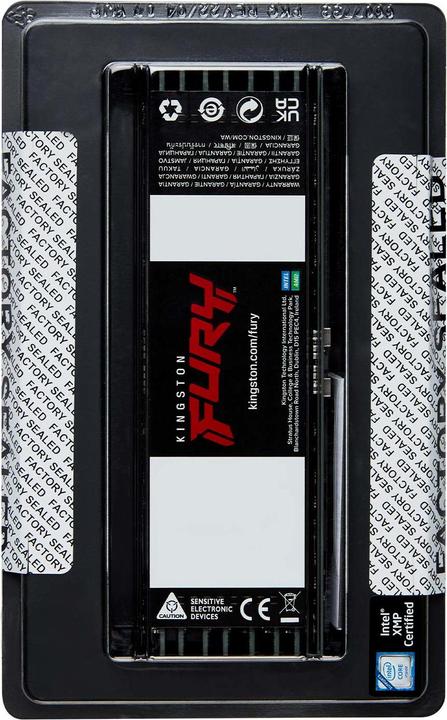 Produktbild Kingston D5128GB 4800-36 Renegade PRO ECC K8 KFY KF548R36RBK8-128 (8 x 16GB, 4800 MHz, DDR5-RAM, R-DIMM)