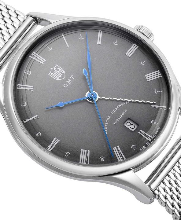 Immagine prodotto DuFa DF-9006-11 Weimar GMT 38mm 3ATM (Orologio da polso analogico, 38 mm)