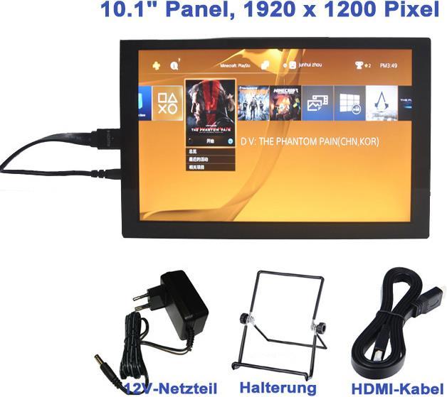 Produktbild OEM 10.1" IPS-Display 1920x1200 Auflösung (1080p Full HD)