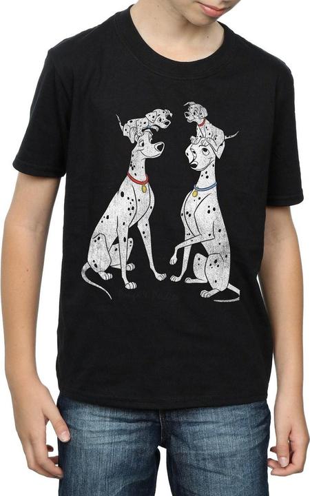 Actual product image Disney Boys 101 Dalmatians Classic Pongo And Perdita T-Shirt (140, 146)