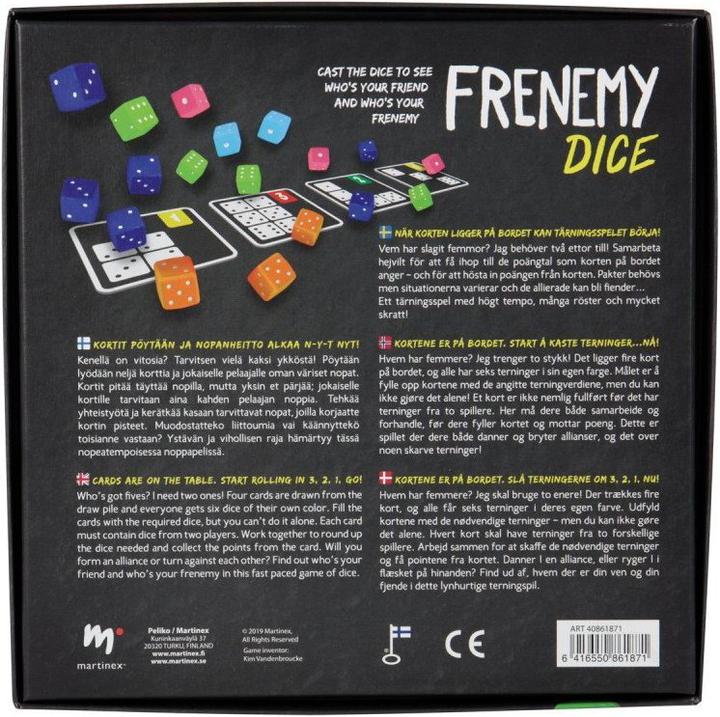 Actual product image Martinex Frenemy Dice