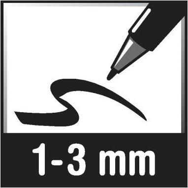Immagine prodotto Schneider Pennarello Maxx 270 1-3 mm nero (Nero, 3 mm, 1 x)