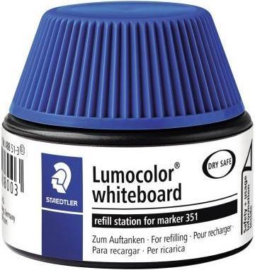 Produktbild Staedtler ® Nachfülltinte Marker Lumocolor® refill station Flasche blau 20ml (Blau, 4 x)