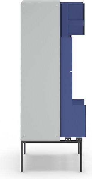 Produktbild Z-Garderobenschrank mit Sitzbank (80 cm, 214 cm)