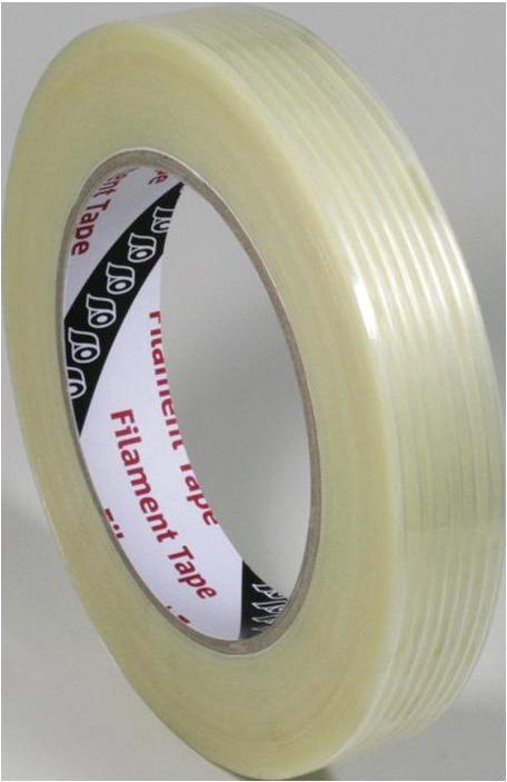 Produktbild IKS Filamentband F407 farblos Länge 50 m Breite 25 mm (25 mm)