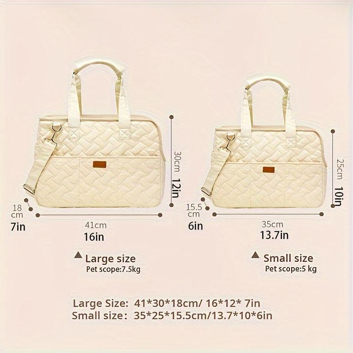 Image du produit Alopini Sac à dos portable pour chat et chien, en toile, respirant, léger et souple Voyage (Respirant)