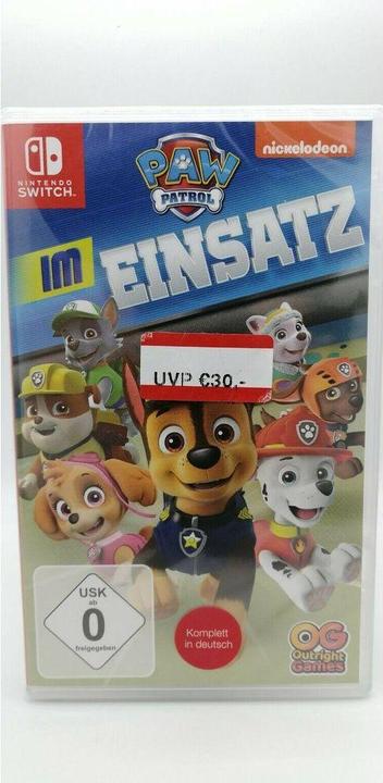 Produktbild Bandai Namco Paw Patrol: Im Einsatz (Switch, DE)