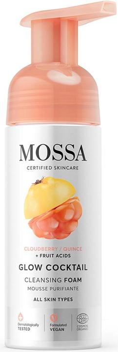 Actual product image Mossa Glow Cocktail Purple Cleansing Foam 150ml (Foam, 150 ml)