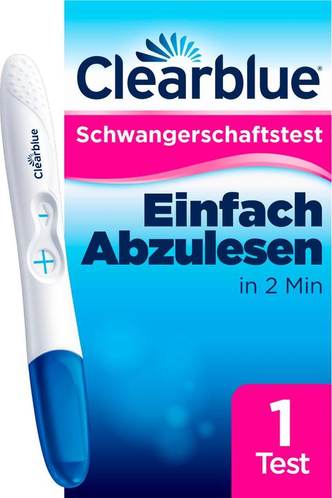Produktbild Clearblue mit verfärbender Spitze (1 x)