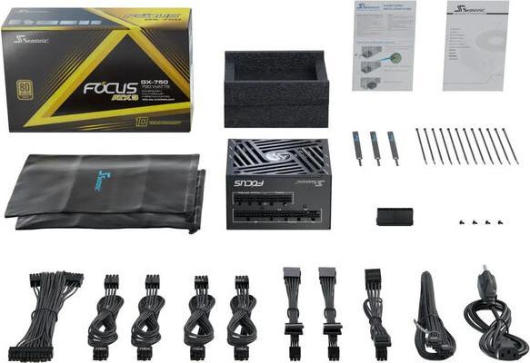 Produktbild Seasonic Focus GX-750 V4 750W ATX3.0 black (750 W)