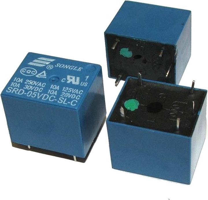 Image du produit OEM Relais de puissance 5V DC SONGLE SRD-5VDC-SL-C