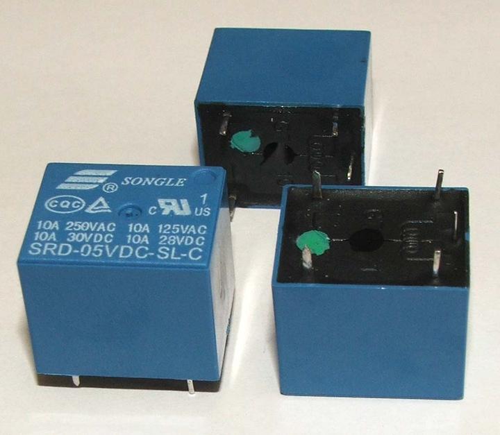 Image du produit OEM Relais de puissance 5V DC SONGLE SRD-5VDC-SL-C