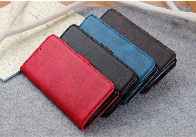 Produktbild MU Classic Litchi Leder Bookcover Series (Xiaomi Mi 10i, Xiaomi Mi 10 Pro)