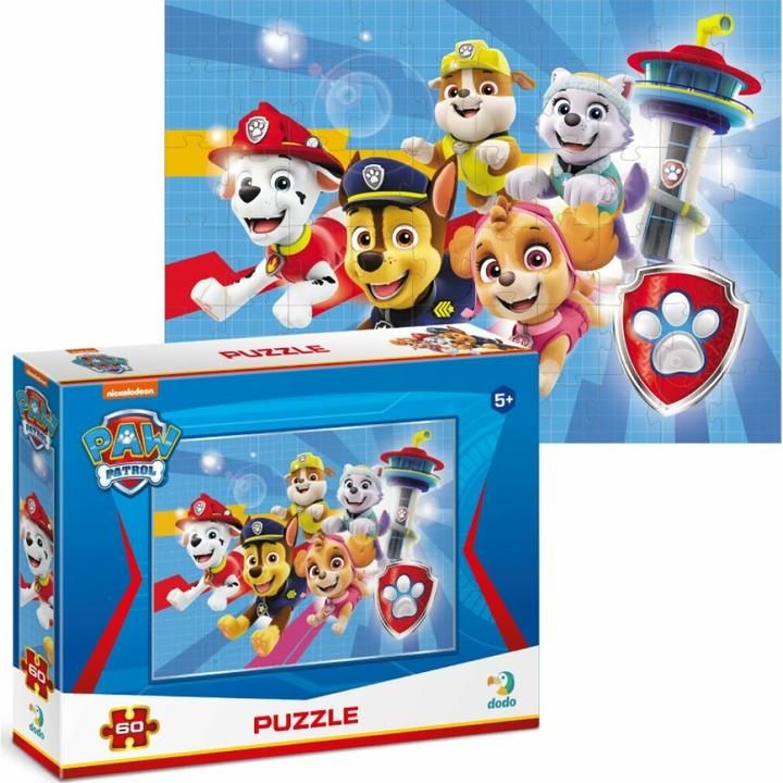 Actual product image Dodo Puzzle Paw Patrol: Hurra für Action 60 Teile (60 pieces)