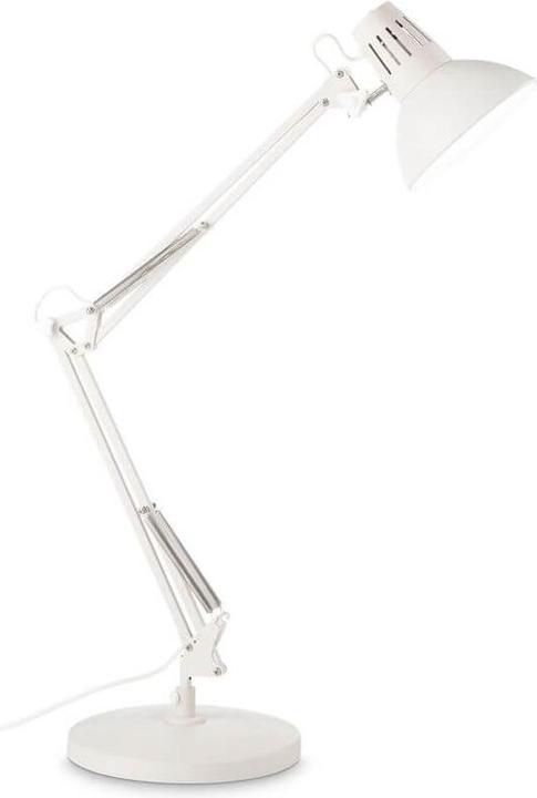 Actual product image Ideal lux WALLY Table lamp E27 ⌀160mm White 193991 (E27)
