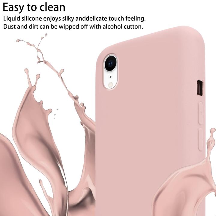 Produktbild Cadorabo TPU Cover Handy Kette Liquid (Apple iPhone XR)