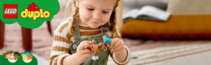 Produktbild LEGO Pferdestall und Ponypflege (10951)