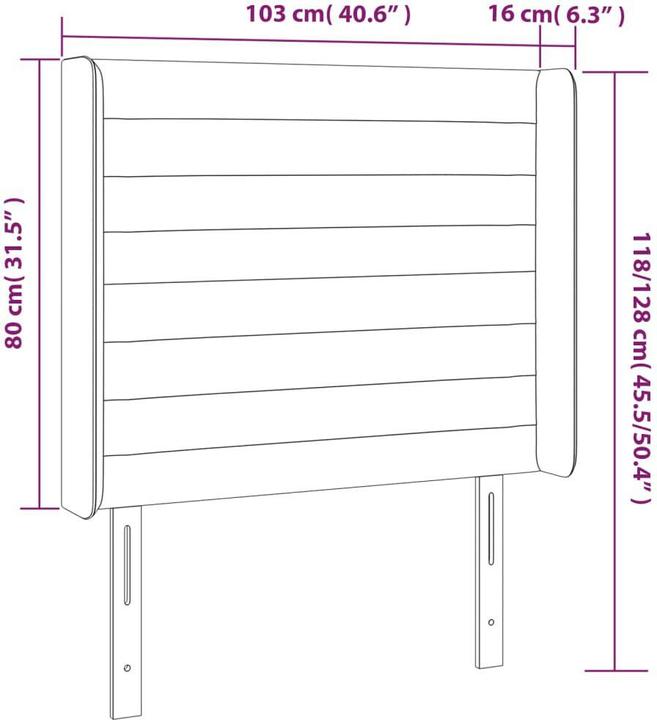 Immagine prodotto VidaXL Kiriakoula (103 x 16 x 128 cm)