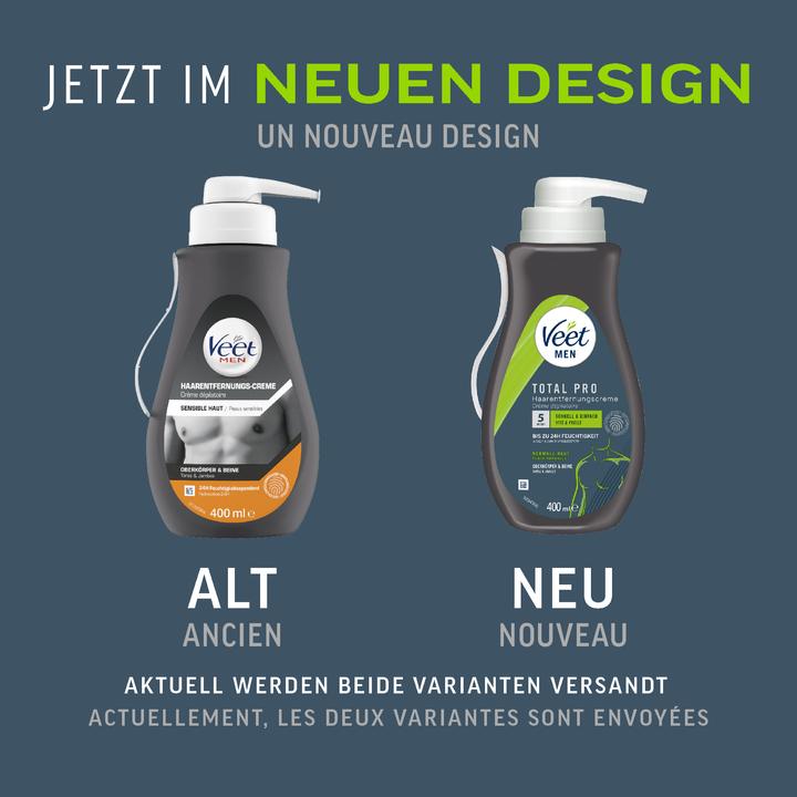 Image du produit Veet Men sensible Haut (400 ml, 1 x, 500 g)